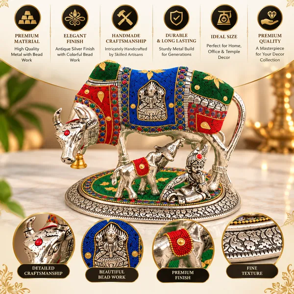 Kamdhenu_Cow_with_Calf_&_Krishna_Statue_|_Traditional_Indian_Hindu_Home_Decor_|_Decorative_Cow_Sculpture_|_Pooja_Room_&_Spiritual_Decor_|_Gift