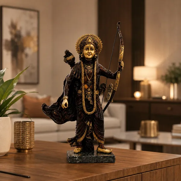 Lord_Rama_Idol_for_Home_Decor_&_Pooja_Room_|_Premium_Glossy_Brown_Finish_with_Antique_Gold_Detailing_|_Marble_Base_|_Hindu_God_Ram_Statue_|_Spiritual_Gift_&_Temple_Decor