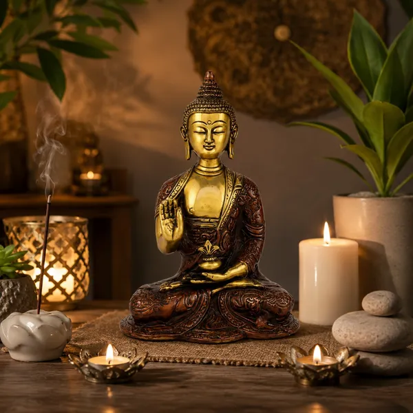 100%_Brass_Golden_&_Antique_Finish_Buddha_Statue_|_950_g_Heavy_Brass_Buddha_Idol_|_Handmade_Decorative_Meditation_Showpiece_for_Home_Décor,_Office,_Living_Room,_Zen_Space_&_Spiritual_Gift