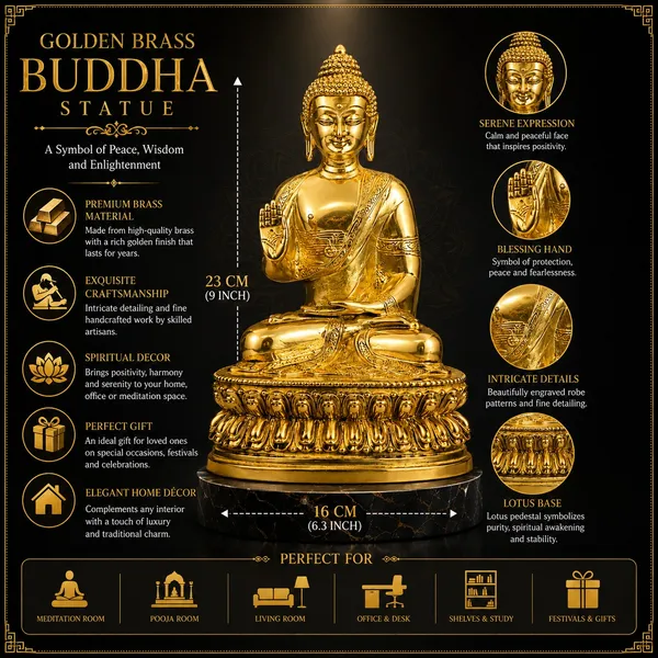 100%_Brass_Golden_Buddha_Statue_|_1.50_kg_Heavy_Brass_Buddha_Idol_|_Handmade_Decorative_Meditation_Showpiece_for_Home_Décor,_Temple,_Office,_Living_Room,_Zen_Space_&_Spiritual_Gift