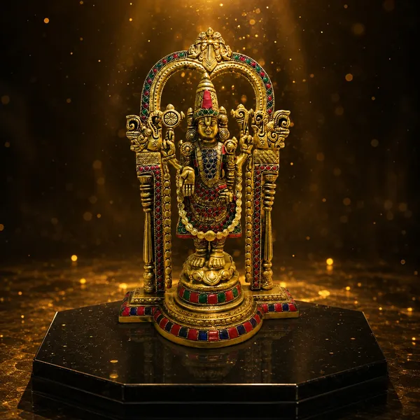 Premium_Brass_Lord_Venkateswara_Idol_with_Decorative_Arch_|_Handcrafted_Tirupati_Balaji_Statue_for_Home_Temple,_Office_&_Gift_|_Gold_Finish_Hindu_God_Murti