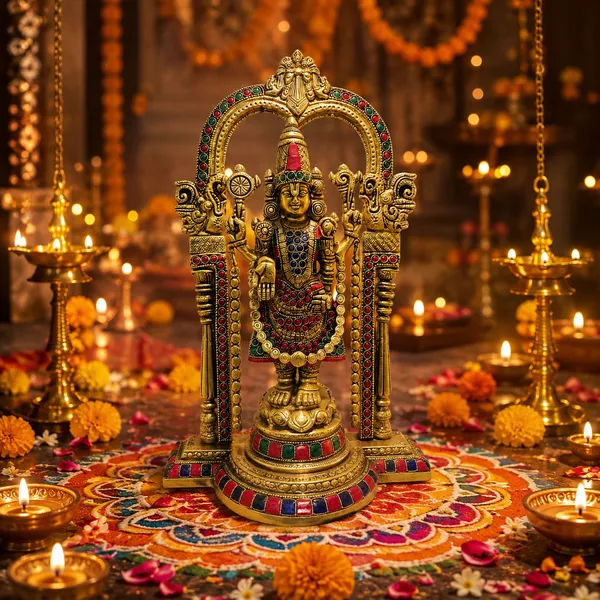 Premium_Brass_Lord_Venkateswara_Idol_with_Decorative_Arch_|_Handcrafted_Tirupati_Balaji_Statue_for_Home_Temple,_Office_&_Gift_|_Gold_Finish_Hindu_God_Murti