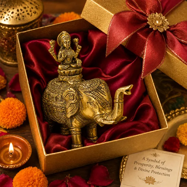 100%_Brass_Golden_Lakshmi_on_Elephant_Statue_|_1.700_kg_Heavy_Brass_Idol_|_Handmade_Decorative_Golden_Finish_Showpiece_for_Home_Décor,_Temple,_Office,_Living_Room_&_Gift