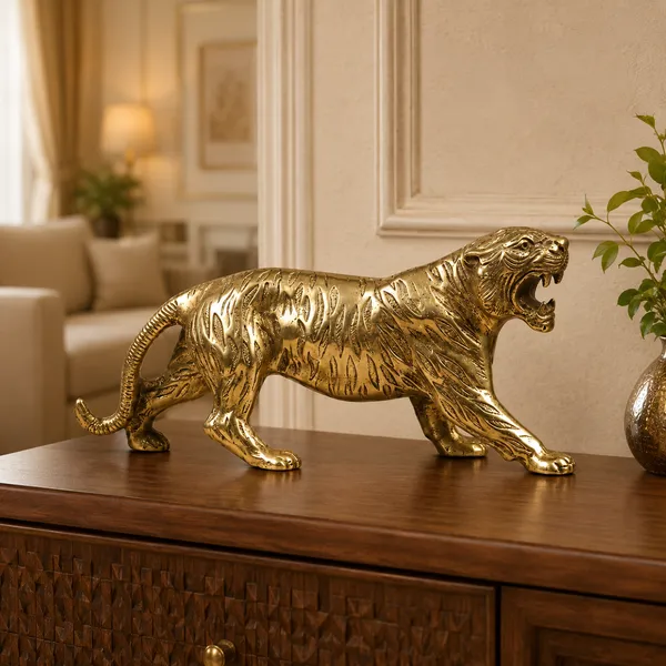 100%_Brass_Golden_Tiger_Statue_|_1.3_kg_Heavy_Brass_Tiger_Figurine_|_Handmade_Decorative_Animal_Showpiece_for_Home_Décor,_Office,_Living_Room,_Vastu_&_Gift