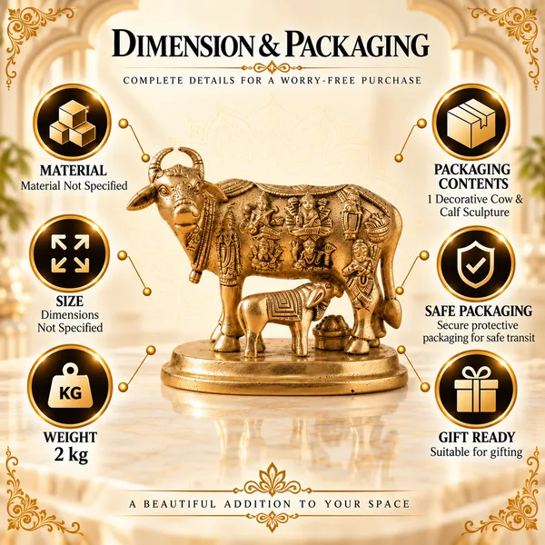 Traditional_Indian_Brass_Cow_And_Calf_Statue_-_Religious_Decor_Figurine