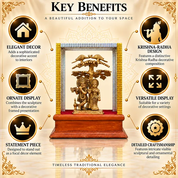 Radha_Krishna_Brass_Idol_With_Tree_Canopy_-_Gold_Finish