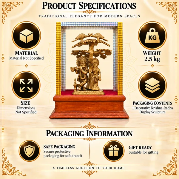 Radha_Krishna_Brass_Idol_With_Tree_Canopy_-_Gold_Finish