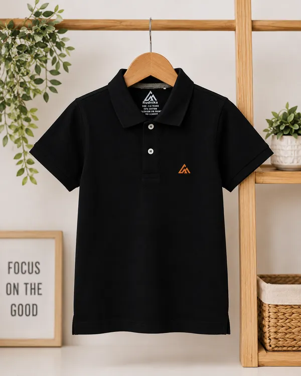 Black_Polo:_Rudnika_Trends_Half_Sleeve_Collared_Casual_T-Shirt_for_Kids