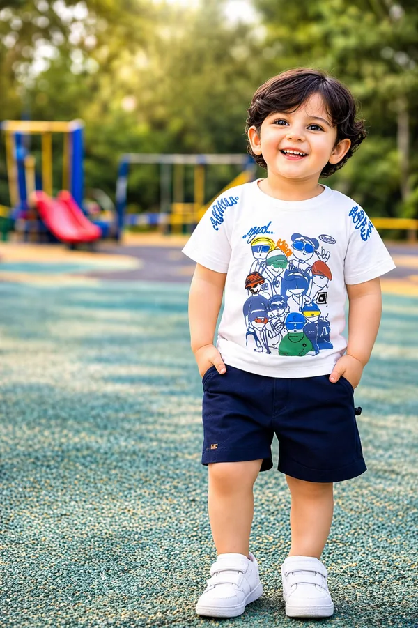 Rudnika_Trends_Kids_White_Graphic_Printed_TShirt_Cartoon_Character_Design_Tee_Cotton_Round_Neck_Casual_TShirt_for_Boys