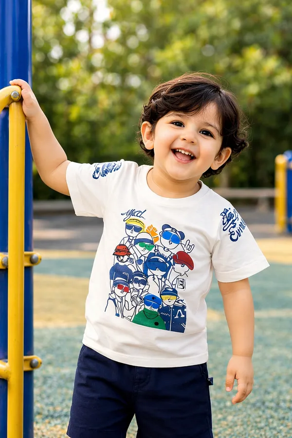Rudnika_Trends_Kids_White_Graphic_Printed_TShirt_Cartoon_Character_Design_Tee_Cotton_Round_Neck_Casual_TShirt_for_Boys