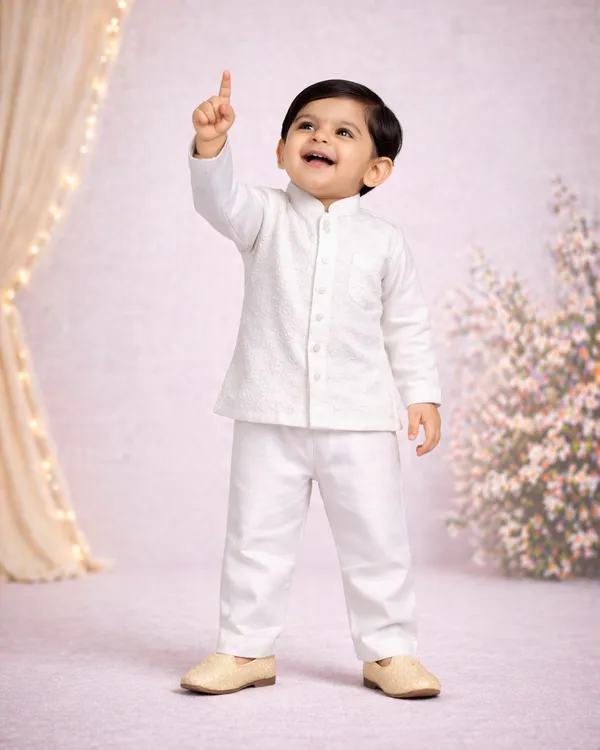 Rudnika_Trends_Baby_Boys_3Piece_Ethnic_Combo_White_Kurta_with_Dhoti_and_Pajama_Set