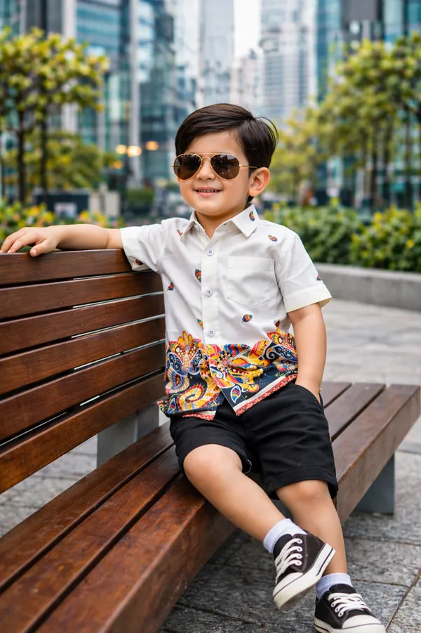 Rudnika_Trends_Boys_Artistic_Floral_Print_Shirt_&_Shorts_2Piece_Summer_Set