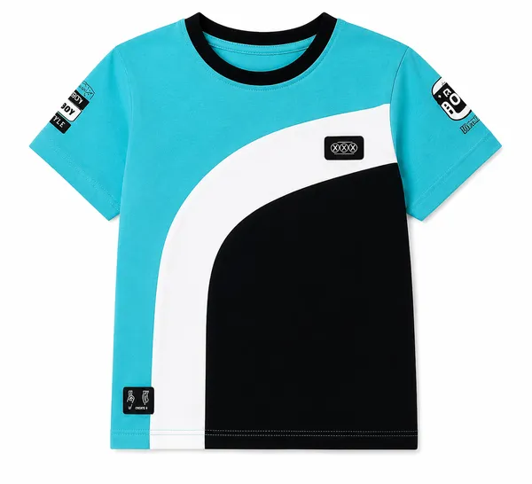 Rudnika_Trends_Kids_Cotton_Half_Sleeve_T-Shirt_|_Stylish_Casual_Summer_Wear_for_Kids