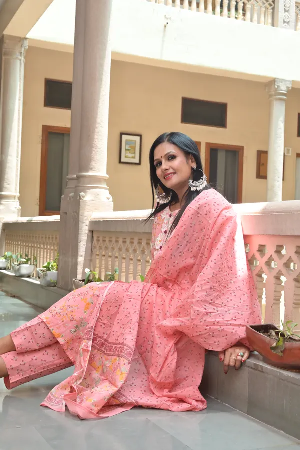 Peach_Cotton_Premium_And_Fancy_Design_Kurta_Set_For_Women