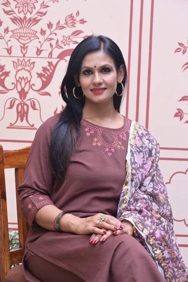Dark_Brown_Cotton_Premium_And_Fancy_Design_Kurta_Set_For_Women