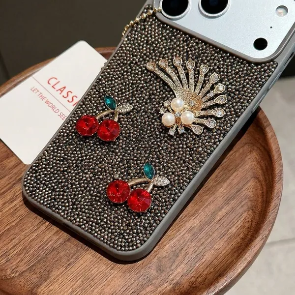 Sparkle_Floral_Phone_Case_with_Cherries_and_Daisy_Design_Pack_Of_3