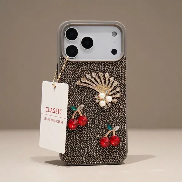 Sparkle_Floral_Phone_Case_with_Cherries_and_Daisy_Design_Pack_Of_3