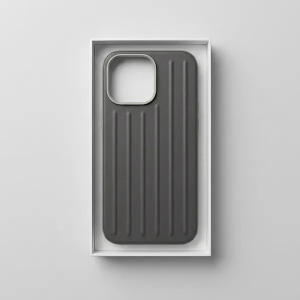 Premium_Vertical_Stripe_Protective_Case_for_iPhone_(Dark_Grey)