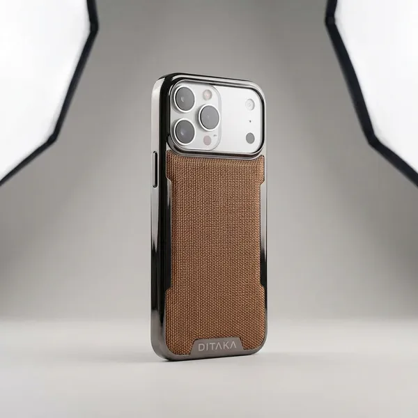 DITAKA_Textured_Fabric_Phone_Case_with_Camera_Protection_Pack_Of_3