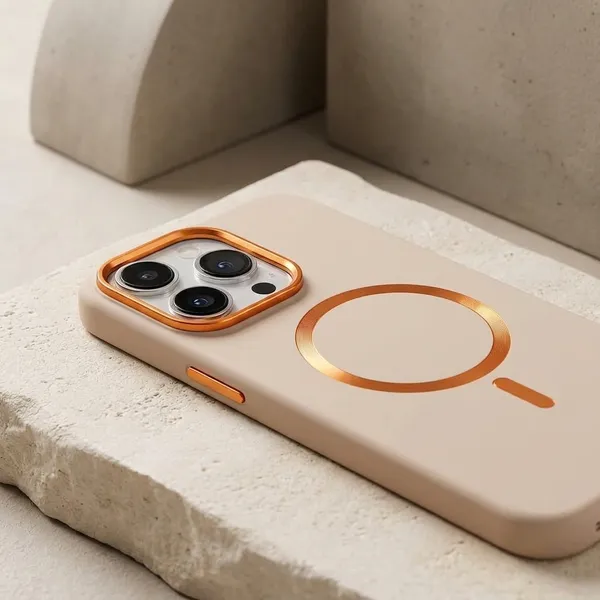 MagSafe_Compatible_iPhone_Case_with_Camera_Slider_-_Peach/Beige_Pack_Of_3