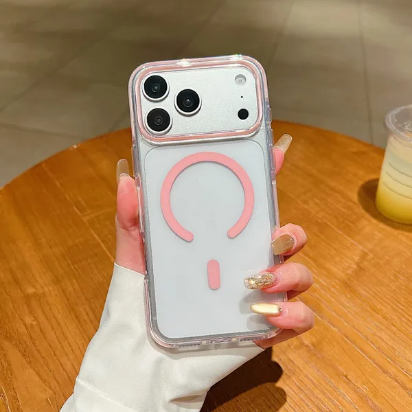 Clear_Phone_Case_with_Pink_Ring_Stand_Holder_Pack_Of_3