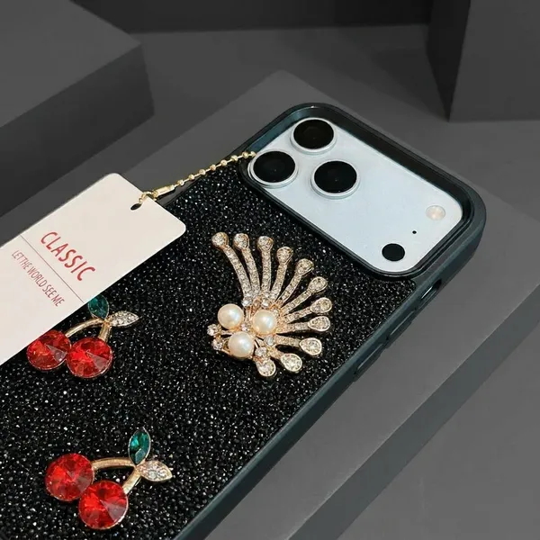 Textured_Phone_Case_with_Cherry_and_Peacock_Embellishments_Pack_Of_3