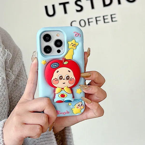 Cute_Cartoon_Character_Soft_Silicone_Phone_Case_with_3D_Pop_Socket_Stand_-_Light_Blue_Pack_Of_3