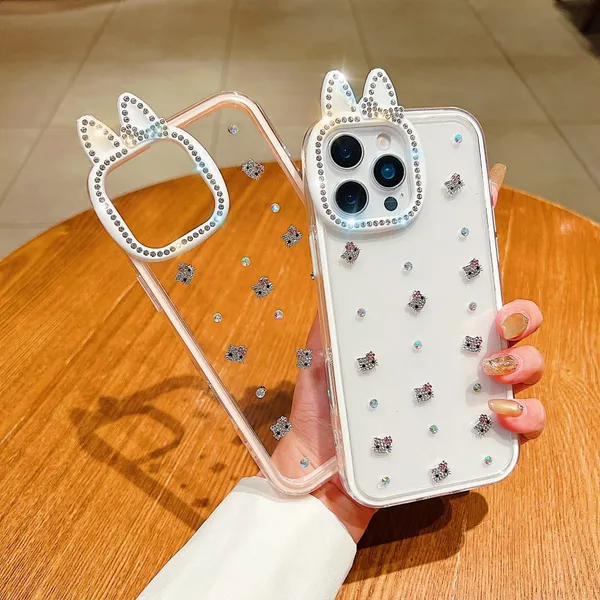 Cute_Cat_Ear_Crystal_Studded_Clear_Phone_Case_with_Protective_Camera_Ring_Pack_Of_3