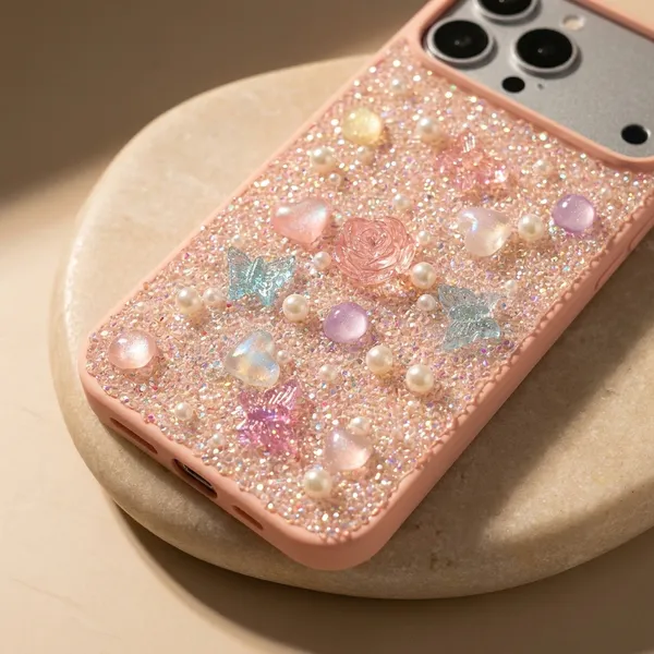 Glittery_Pink_Space_Theme_Phone_Case_with_Camera_Protection_Pack_Of_3