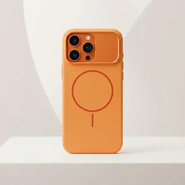 MagSafe_Compatible_Silicone_Phone_Case_with_Camera_Slider_-_Orange_Pack_Of_3