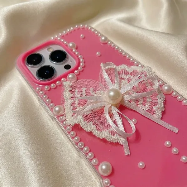Pink_Pearl_and_Bow_Phone_Case_with_Camera_Protection_Pack_Of_3