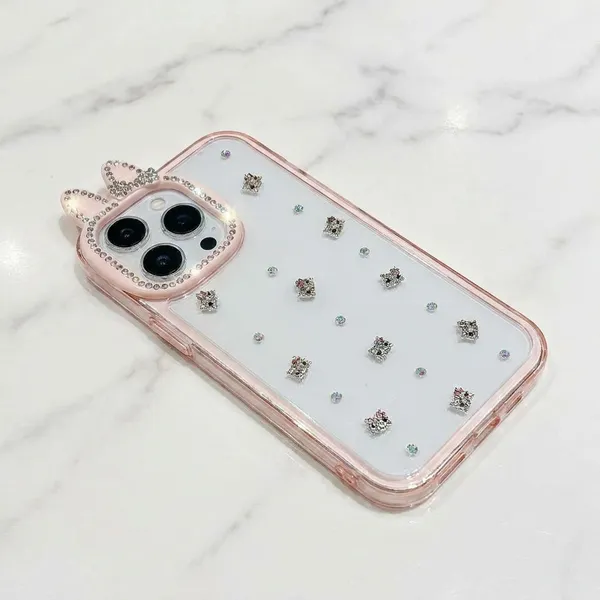 Crystal_Embellished_Transparent_Phone_Case_with_Bunny_Ears_for_iPhone_Pack_Of_3