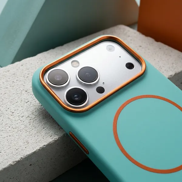 MagSafe_Compatible_Sliding_Camera_Protection_Phone_Case_for_iPhone_-_Turquoise_Blue_with_Orange_Accents_Pack_Of_3