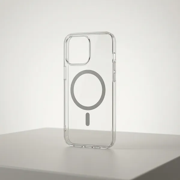 Clear_Transparent_MagSafe_Compatible_iPhone_Case_with_Circular_Ring_Design_Pack_Of_3