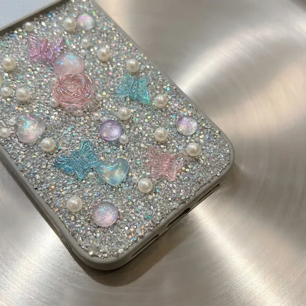 Glitter_Flower_Phone_Case_with_Pearl_Accents_Pack_Of_3