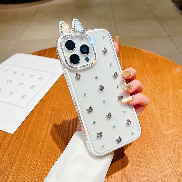Crystal_Embellished_Transparent_Phone_Case_with_Bunny_Ears_for_iPhone_Pack_Of_3