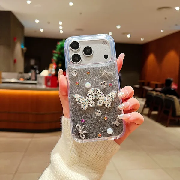 Glitter_Butterfly_Phone_Case_with_Liquid_Quicksand_for_iPhone_Pack_Of_3