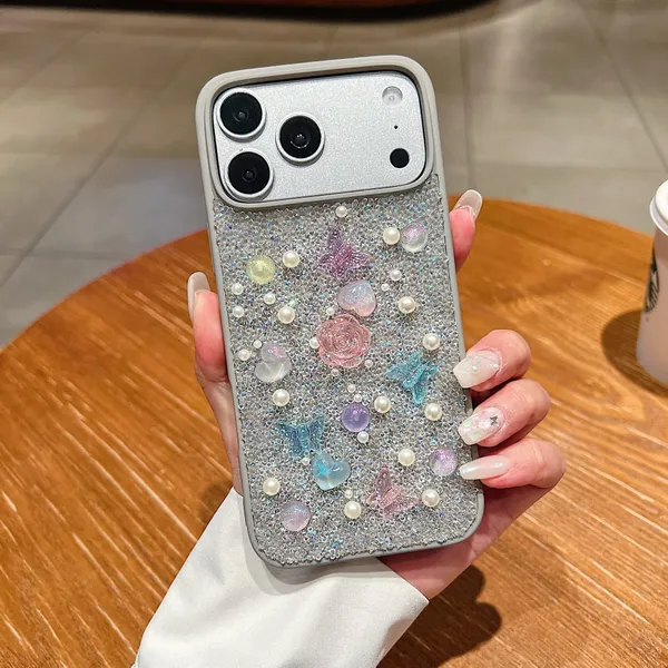 Glitter_Flower_Phone_Case_with_Pearl_Accents_Pack_Of_3