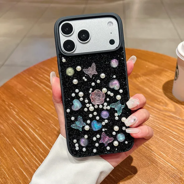 Starry_Galaxy_Phone_Case_with_Glitter_Planets_and_Butterflies_Pack_Of_3
