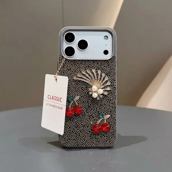 Rhinestone_Flower_and_Cherry_Phone_Case_with_Card_Slot_Pack_Of_3