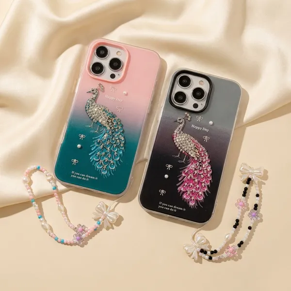 Peacock_Jewel_Phone_Case_with_Beaded_Wrist_Strap_-_Gradient_Design_for_iPhone_Pack_Of_3