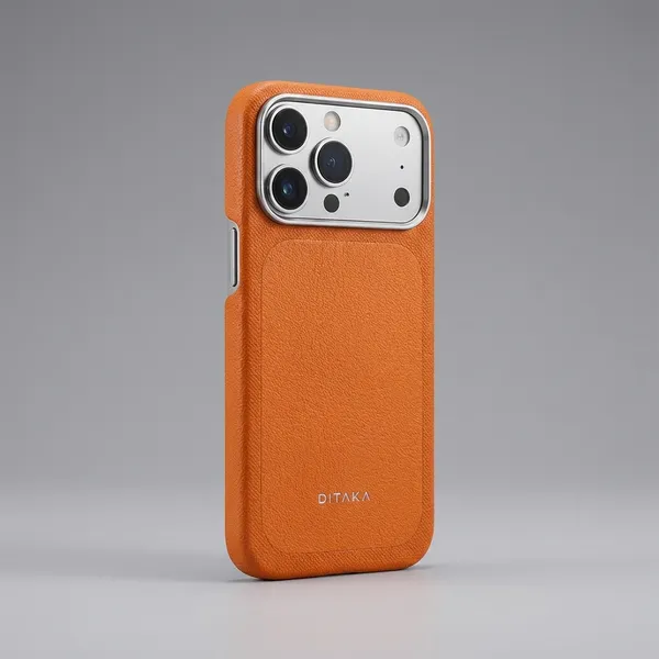 Premium_Leather_iPhone_Case_with_Camera_Protection_-_Orange/Beige/Grey