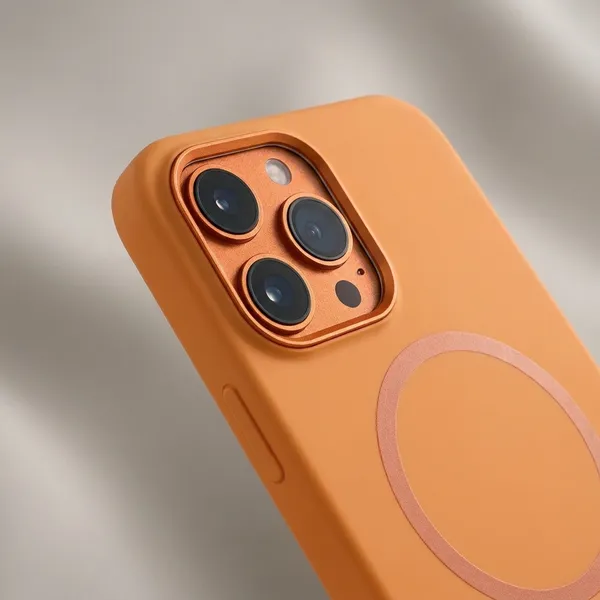MagSafe_Compatible_Silicone_Phone_Case_with_Camera_Protection_-_Orange_Pack_Of_3