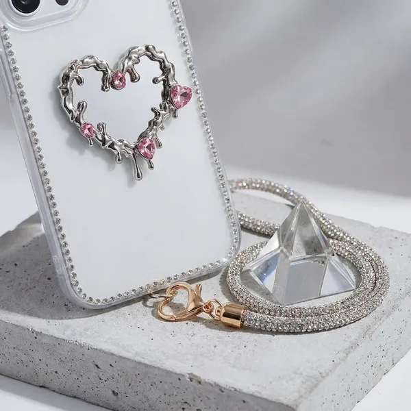 Rhinestone_Heart_Mirror_Phone_Case_with_Wrist_Strap_-_White_Pack_Of_3