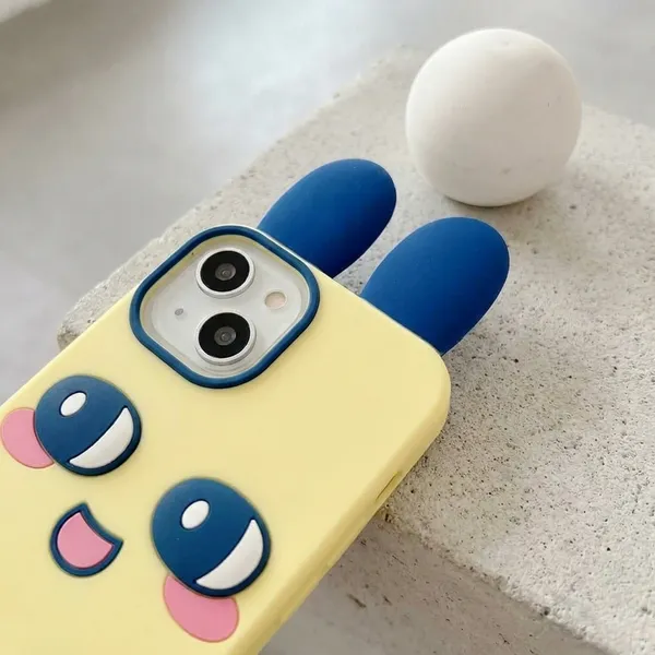 Mini_Pet_Character_Phone_Case_with_Bunny_Ears_(Yellow)_Pack_Of_3