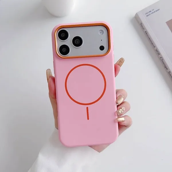 Pink_MagSafe_Compatible_iPhone_Case_with_Camera_Protection_and_Circular_Design_Pack_Of_3