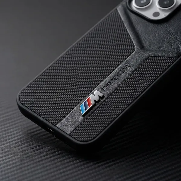 BMW_M_Sport_iPhone_Case_with_Card_Holder_-_Black_Leather_Texture_Pack_Of_3