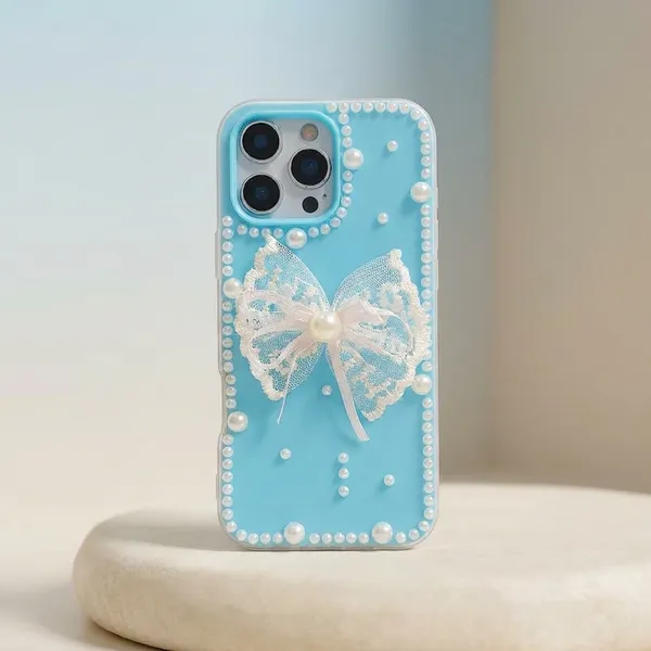 Sparkling_Bow_Pearl-Studded_Phone_Case_for_iPhone_(Sky_Blue)_Pack_Of_3