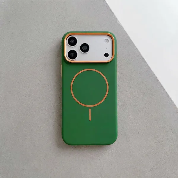 MagSafe_Compatible_iPhone_Case_with_Camera_Slider_-_Green_Pack_Of_3