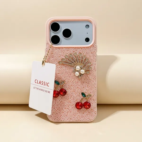 Sparkling_Peacock_&_Cherry_Embellished_Phone_Case_with_Card_Holder_-_Pink_Pack_Of_3